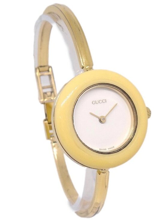 Gucci 11/12.2 Change Bezel Chameleon Quartz Watch SS 156150 main image 6